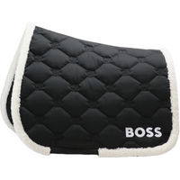 Produktbild von BOSS Equestrian Long Island Dressurschabracke Teddy Schwarz