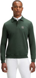 BOSS Equestrian Luis Polo Pullover Herren Baumwolle Grün XL – Bild 1 von 5