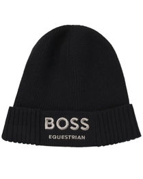 Produktbild von BOSS Equestrian Mütze Fisher für Herren aus Baumwolle in Schwarz