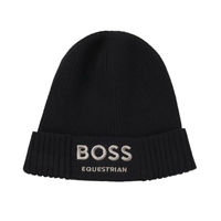 Produktbild von BOSS Equestrian Mütze Fisher für Herren aus Baumwolle in Schwarz