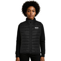 Produktbild von BOSS Equestrian Nice Pufferweste für Damen in Schwarz wasserabweisend aus Polyester Größe M