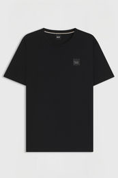 BOSS Equestrian Pierce Patch Reitshirt für Herren aus Baumwolle Schwarz Größe M – Bild 1 von 5