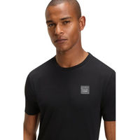 Produktbild von BOSS Equestrian Pierce Patch Reitshirt für Herren aus Baumwolle Schwarz XS