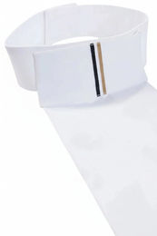 Produktbild von BOSS Equestrian Plastron Signature Unisex Weiß Stoff