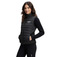 Produktbild von BOSS Equestrian Puffer Weste für Damen in Schwarz wasserabweisend