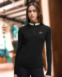 Produktbild von BOSS Equestrian Pullover Abigal Signature Schwarz