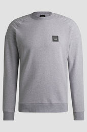BOSS Equestrian Pullover BO Lex für Herren aus Baumwolle Grau – Bild 1 von 1