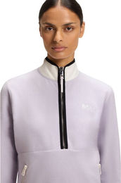 BOSS Equestrian Pullover Damen Lila Baumwolle XL – Bild 1 von 3