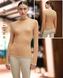 Produktbild von BOSS Equestrian Pullover May in Camel Beige