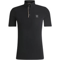 Produktbild von Boss Equestrian Reit-Poloshirt für Herren in Schwarz Größe S
