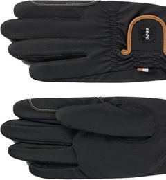 Produktbild von BOSS Equestrian Reithandschuhe Hybrid aus Kunstleder Schwarz Größe 5.5