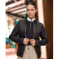 Produktbild von BOSS Equestrian Reitjacke Beth Heritage für Damen in Schwarz wasserdicht