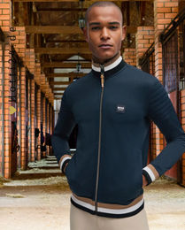 Produktbild von BOSS Equestrian Reitjacke Jax Signature Stripe für Herren in Blau