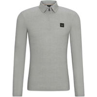 Produktbild von Boss Equestrian Reitpolo Elton Reitshirt für Herren in Grau Größe L aus Polyester
