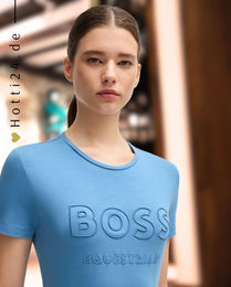 Produktbild von BOSS Equestrian Reitshirt Maya Logo Riviera Blau