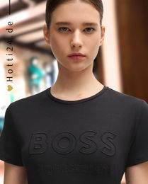 Produktbild von BOSS Equestrian Reitshirt Maya Logo Schwarz