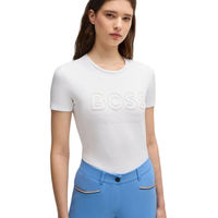 Produktbild von BOSS Equestrian Reitshirt Maya Logo Weiß