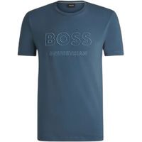 Produktbild von BOSS Equestrian Reitshirt Pierce für Herren aus Baumwolle Blau Größe S