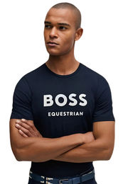 Produktbild von BOSS Equestrian Reitshirt Pierce Sky Captain Blau