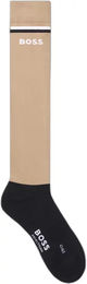 Boss Equestrian Reitsocken Classic aus Baumwolle Unisex Beige Grösse 43/46 – Bild 1 von 1
