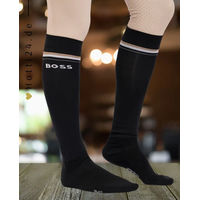 Produktbild von BOSS Equestrian Reitsocken Classic Black aus Baumwolle Unisex Schwarz