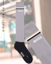 Produktbild von BOSS Equestrian Reitsocken Classic Grey aus Baumwolle für Herbst und Winter