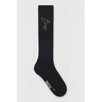Produktbild von BOSS Equestrian Reitsocken Sally Crystal Logo 261 Schwarz