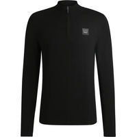 Produktbild von Boss Equestrian Rouven Sweatshirt Pullover für Herren aus Baumwolle Schwarz Größe M