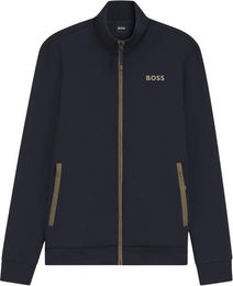 BOSS Equestrian Sammy Funktions Trainingsjacke für Herren in Marine – Bild 1 von 2