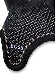 Produktbild von BOSS Equestrian Signature Fliegenohren aus Baumwolle in Schwarz oder Weiß