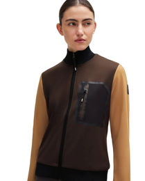 Produktbild von BOSS Equestrian Trainingsjacke Ava Mole Reitjacke für Damen in Braun aus Kunstleder