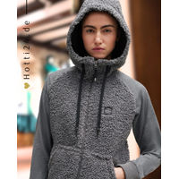 Produktbild von BOSS Equestrian Trainingsjacke Riva Grau Fleece Winter Reitjacke