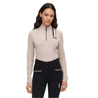 Produktbild von BOSS Equestrian Trainingsshirt Lia Reitshirt Beige für Herbst und Winter