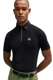 Produktbild von BOSS Equestrian Trainingsshirt Noah für Herren in Schwarz
