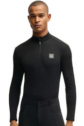 Produktbild von BOSS Equestrian Trainingsshirt Nolan Peached für Herren in Schwarz