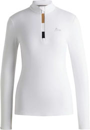 Produktbild von Boss Equestrian Turnierpolo Minou Reitshirt Damen Weiß Größe S