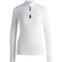 Produktbild von Boss Equestrian Turnierpolo Minou Reitshirt Damen Weiß Größe S