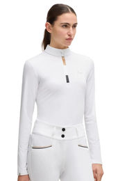 Produktbild von BOSS Equestrian Turniershirt Minou Weiß für Damen