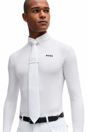 Produktbild von BOSS Equestrian Turniershirt Nick für Herren in Weiß