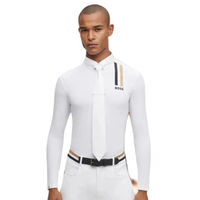 Produktbild von BOSS Equestrian Turniershirt Nick Signature Weiß
