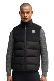 Produktbild von BOSS Equestrian Weste Arthur für Herren in Schwarz wasserdicht