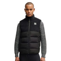 Produktbild von BOSS Equestrian Weste Arthur für Herren in Schwarz wasserdicht