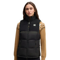 Produktbild von BOSS Equestrian Weste Viola für Damen in Schwarz aus Cord und wasserdicht