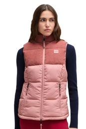 Produktbild von BOSS Equestrian Weste Viola Rose Haze für Damen aus Cord und wasserdicht in Rosa