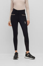 Produktbild von BOSS Reithose BO Hailey High Waist Sommer Damen Vollgrip Schwarz