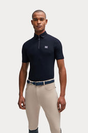 Produktbild von BOSS Reitshirt BO Noah Herren Schwarz