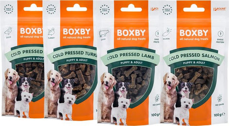 Boxby Belohnungssnack Ente Getreidefrei mit hohem Fleischanteil 100 g – Bild 1 von 3
