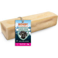 Produktbild von Boxby Cheese Bone Kauknochen für große Hunde mit Rind glutenfrei und laktosearm