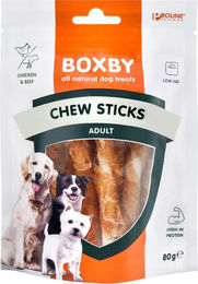 Boxby Chew Sticks Huhn Kausnack für Hunde 3 x 80 g – Bild 1 von 2