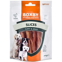 Produktbild von Boxby Chicken Slices Trockenfleisch Huhn glutenfrei 360 g